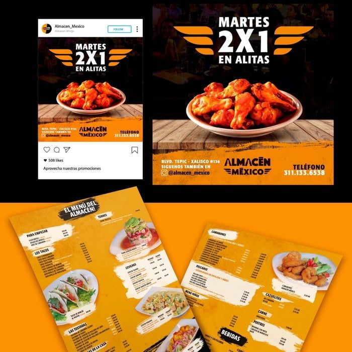 Publicidad para Almacén México
