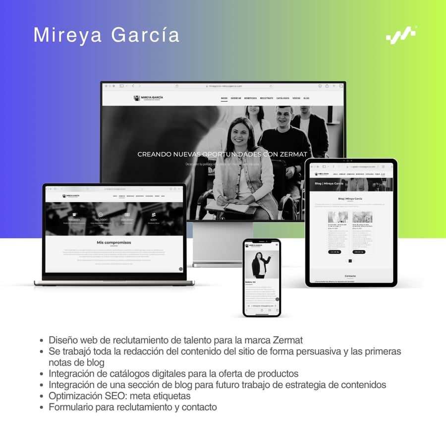 Proyecto web Mireya García