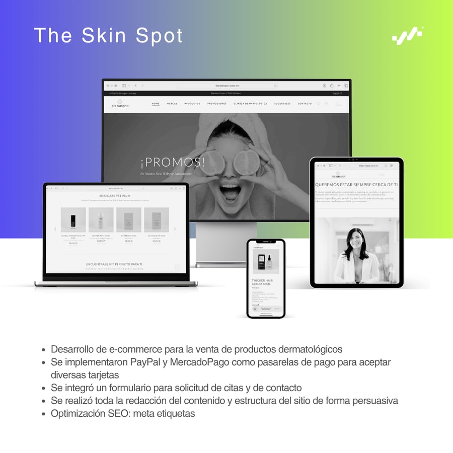 Proyecto web The Skin Spot