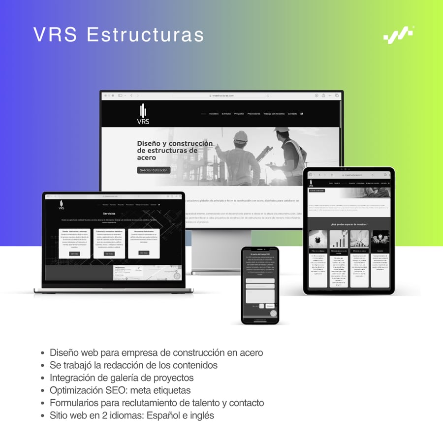 Proyecto web VRS Estructuras
