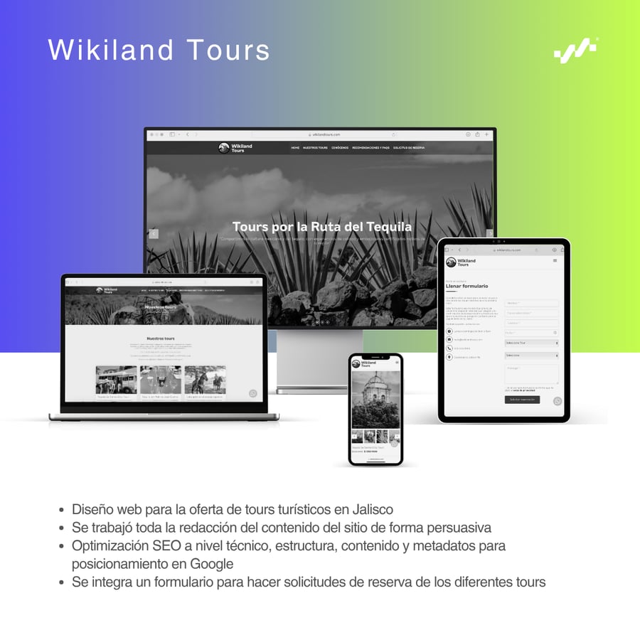 Proyecto web Wikiland Tours